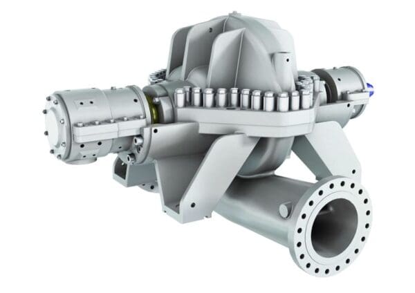 Sulzer HPDM axially split volute casing pump