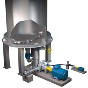 Sulzer MC discharge scraper