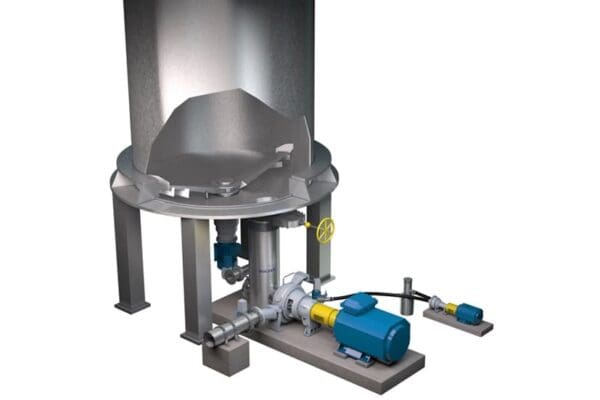Sulzer MC discharge scraper