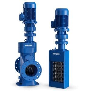 Sulzer Monster™ inline/open channel grinders