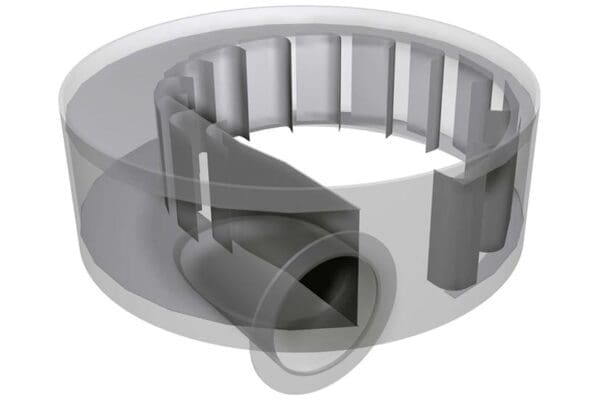 Sulzer Tangential gas inlet device Vapor Horn