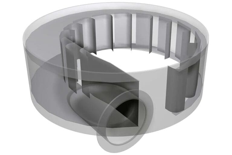 Sulzer Tangential gas inlet device Vapor Horn - Babel